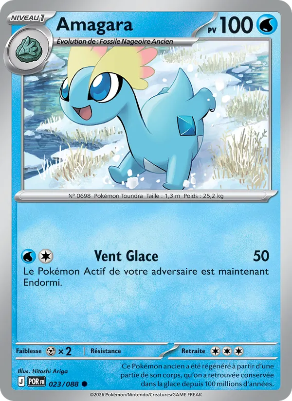 Carte Pokémon Amagara de l'extension Équilibre Parfait