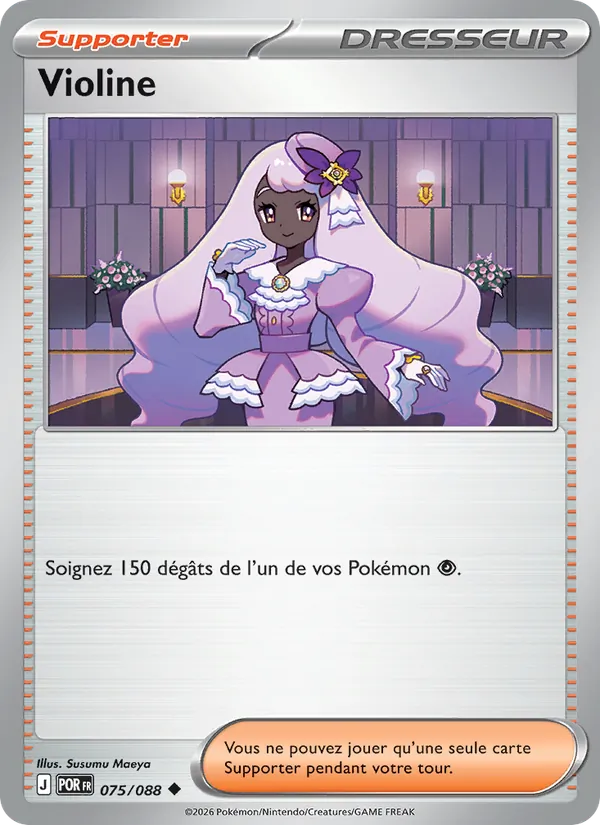 Carte Pokémon Violine de l'extension Équilibre Parfait