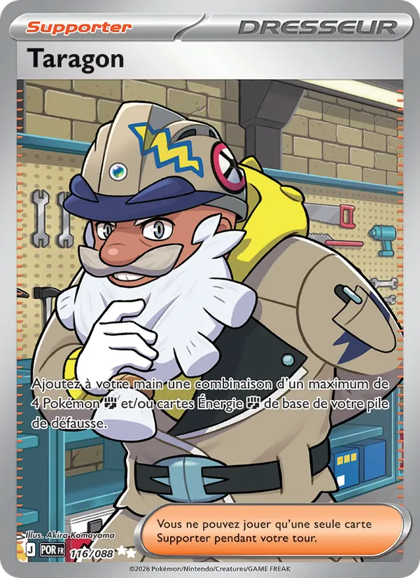 Carte Pokémon Taragon de l'extension Équilibre Parfait