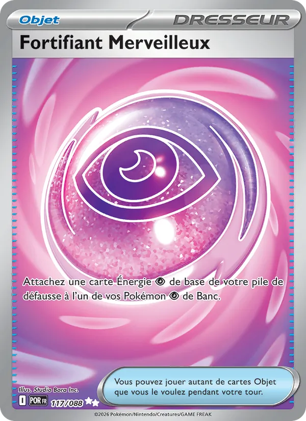 Carte Pokémon Fortifiant Merveilleux de l'extension Équilibre Parfait