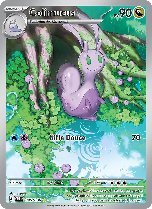 Carte Pokémon Colimucus de l'extension Chaos Ascendant