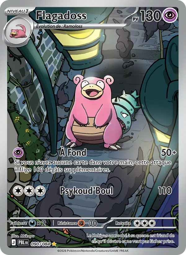 Carte Pokémon Flagadoss de l'extension Nuit Noire