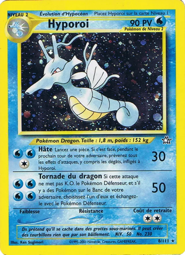 Carte Pokémon Hyporoi de l'extension Neo Genesis