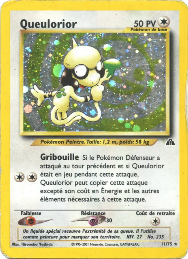 Carte Pokémon Queulorior de l'extension Neo Discovery