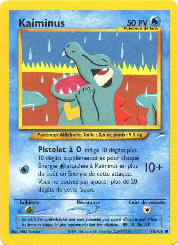 Carte Pokémon Kaiminus de l'extension Neo Destiny