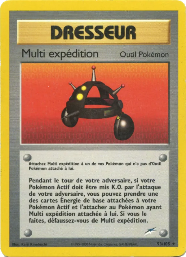 Carte Pokémon Multi expédition de l'extension Neo Destiny