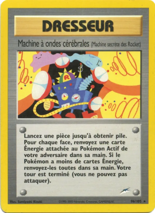 Carte Pokémon Machine à ondes cérébrales de l'extension Neo Destiny