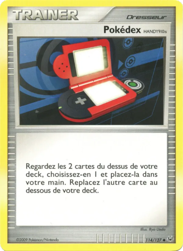 Carte Pokémon Pokédex HANDY910is de l'extension Platine