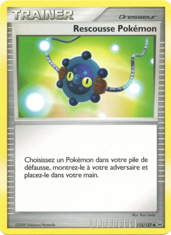 Carte Pokémon Rescousse Pokémon de l'extension Platine