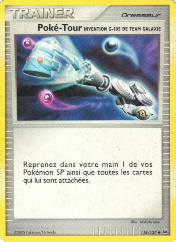 Carte Pokémon Poké-Tour Invention G-105 de Team Galaxie de l'extension Platine