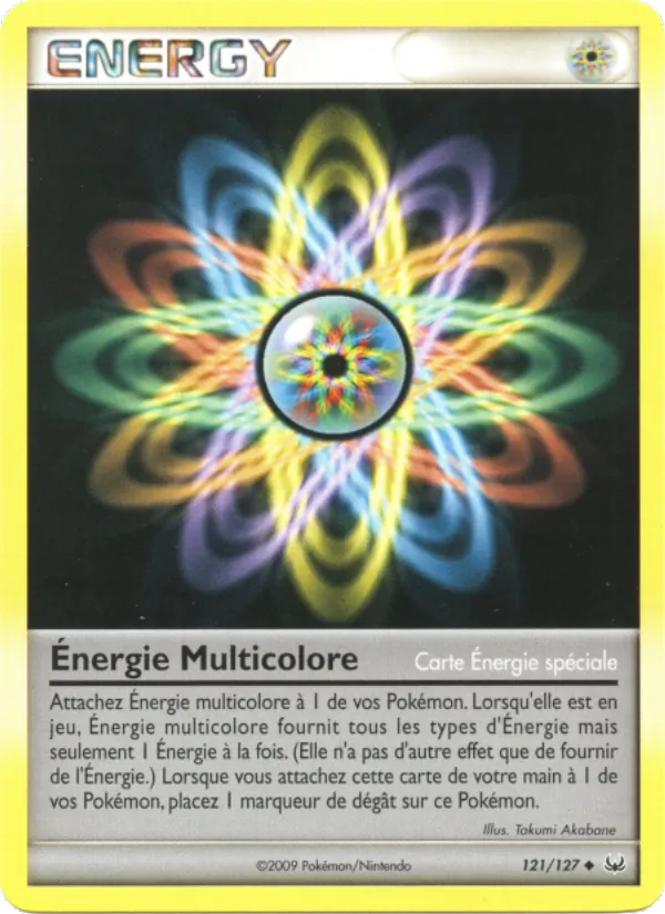 Carte Pokémon Énergie Multicolore de l'extension Platine