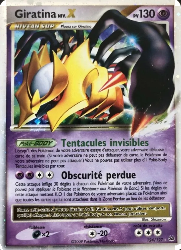 Carte Pokémon Giratina de l'extension Platine