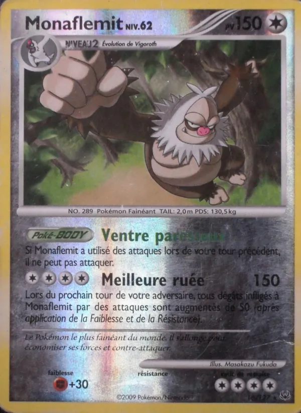 Carte Pokémon Monaflèmit de l'extension Platine