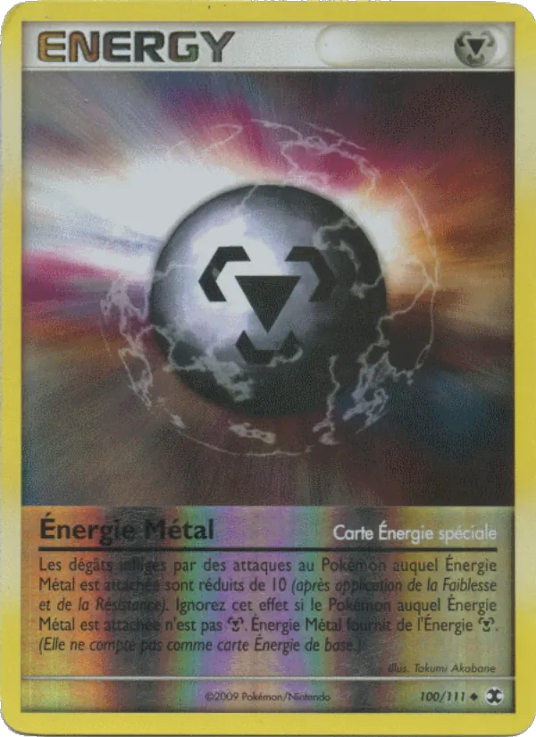 Carte Pokémon Énergie Métal de l'extension Rivaux Émergeants