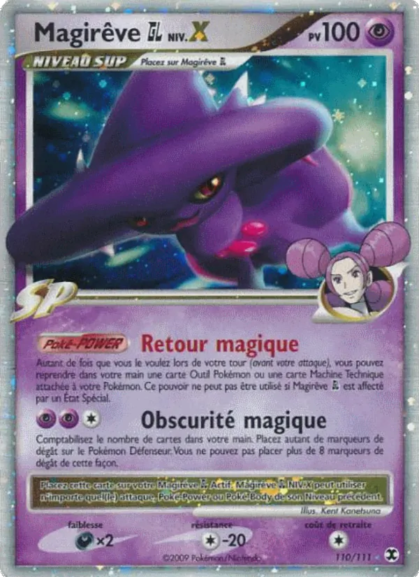 Carte Pokémon Magirêve GL Niv. X de l'extension Rivaux Émergeants