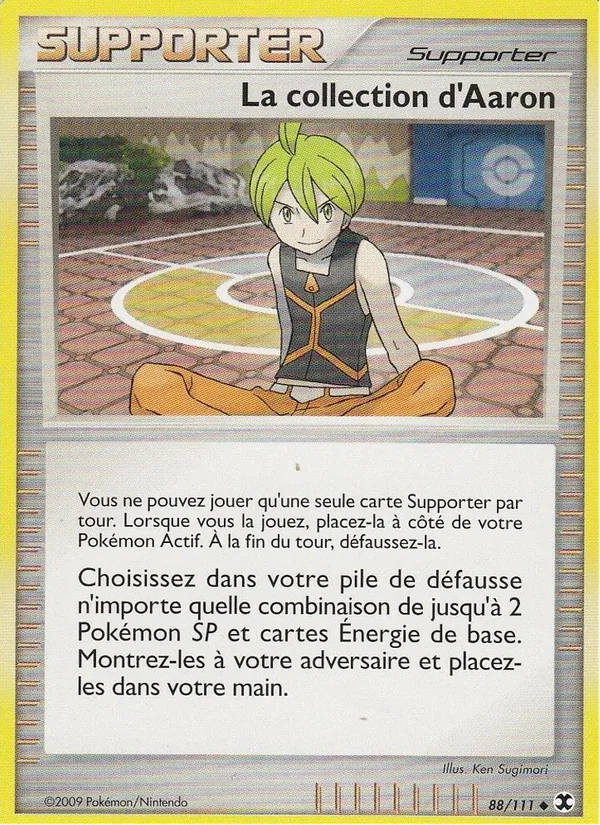 Carte Pokémon La collection d'Aaron de l'extension Rivaux Émergeants