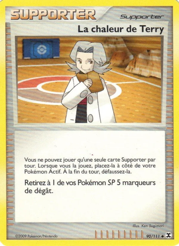 Carte Pokémon La chaleur de Terry de l'extension Rivaux Émergeants