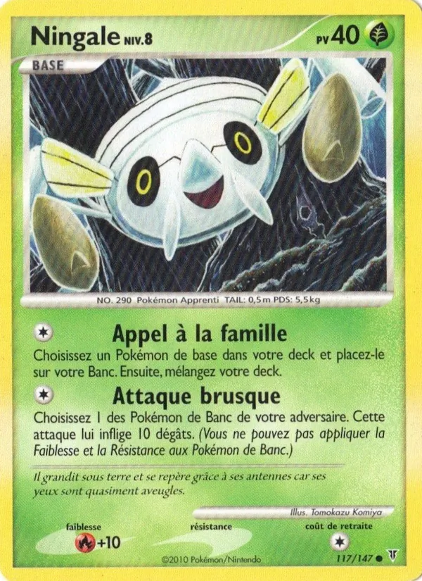 Carte Pokémon Ningale de l'extension Vainqueurs Suprêmes