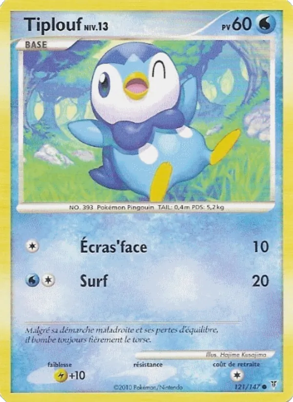 Carte Pokémon Tiplouf de l'extension Vainqueurs Suprêmes