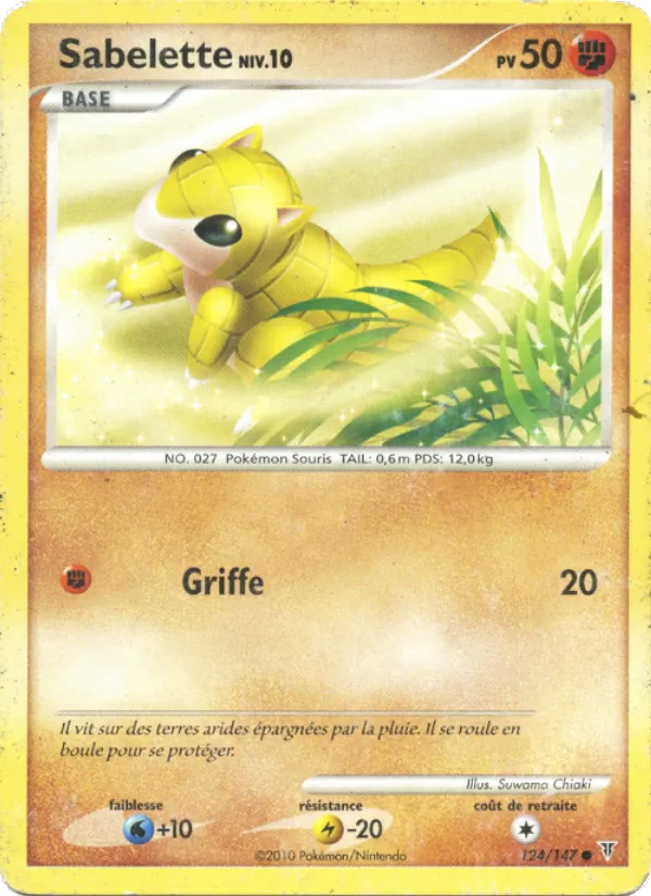 Carte Pokémon Sabelette de l'extension Vainqueurs Suprêmes