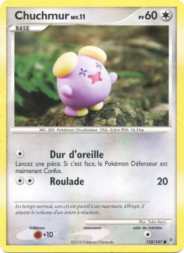 Carte Pokémon Chuchmur de l'extension Vainqueurs Suprêmes