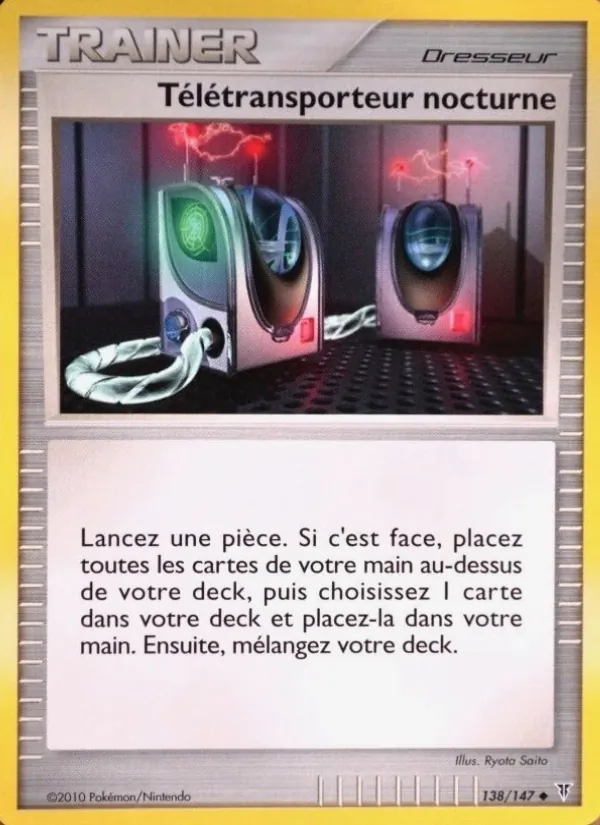 Carte Pokémon Télétransporteur nocturne de l'extension Vainqueurs Suprêmes