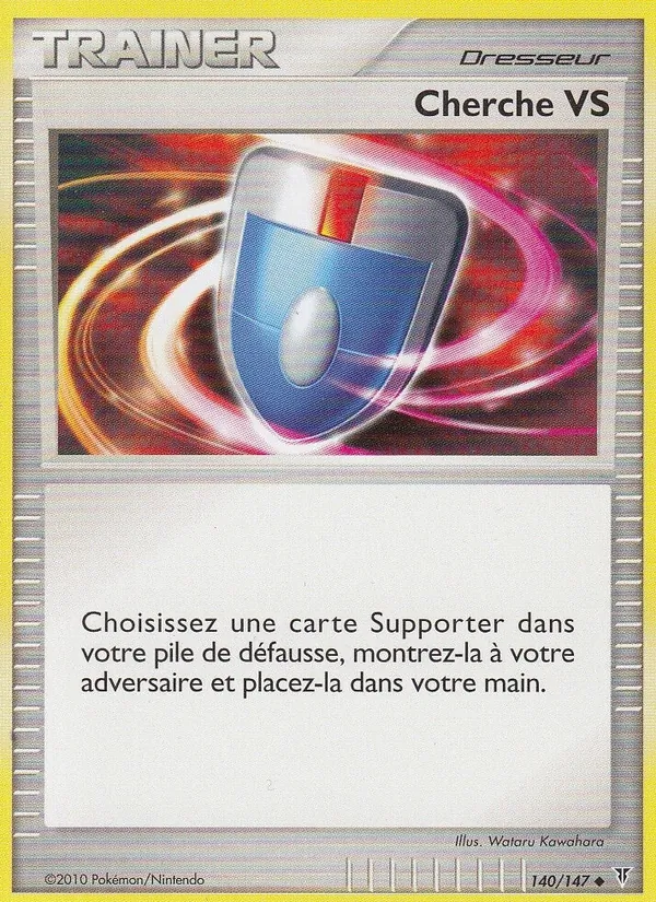 Carte Pokémon Cherche VS de l'extension Vainqueurs Suprêmes