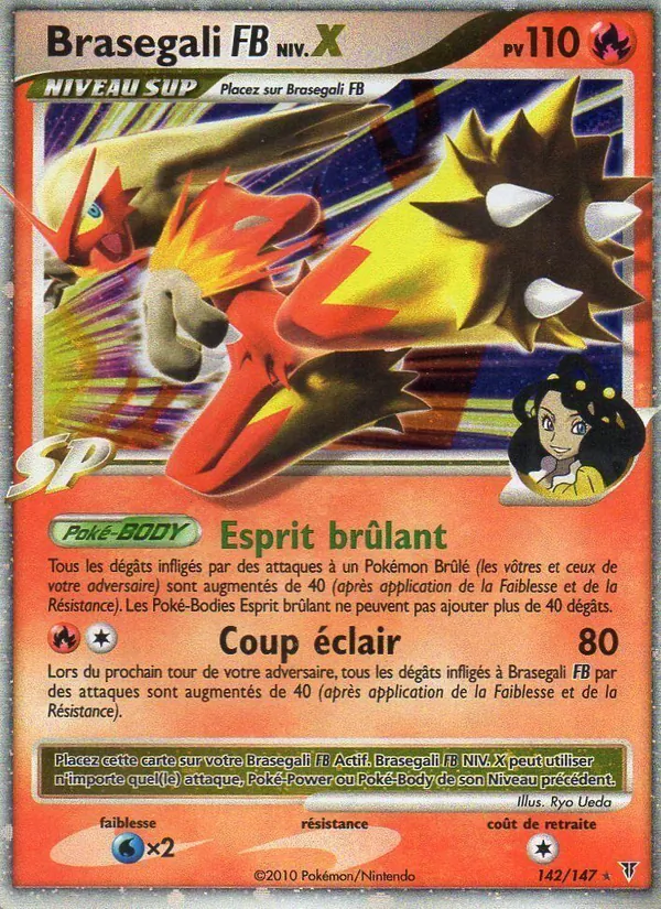 Carte Pokémon Brasegali FB NIV.X de l'extension Vainqueurs Suprêmes