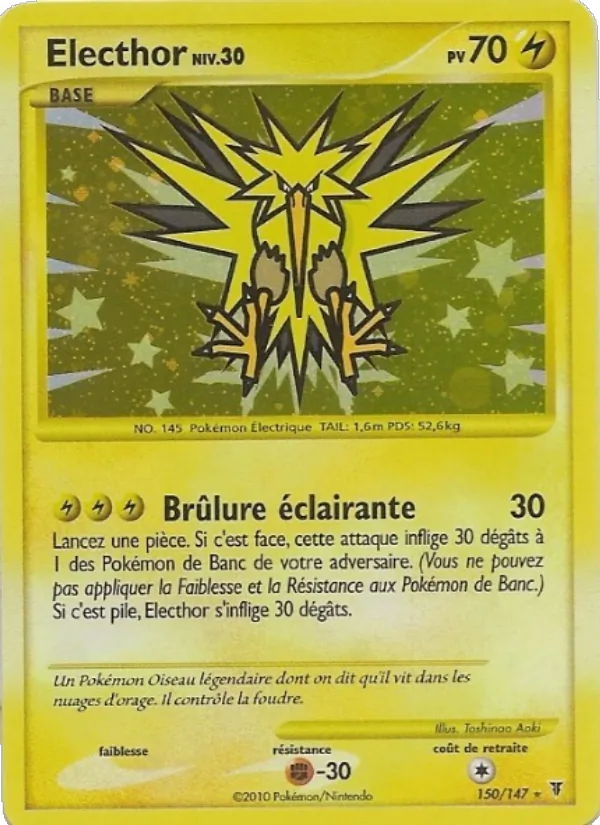 Carte Pokémon Electhor de l'extension Vainqueurs Suprêmes
