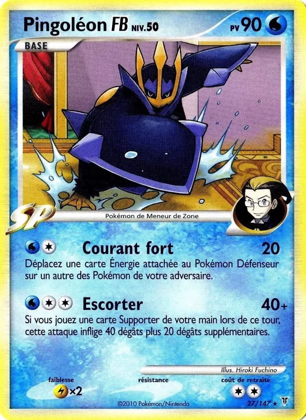 Carte Pokémon Pingoléon FB de l'extension Vainqueurs Suprêmes