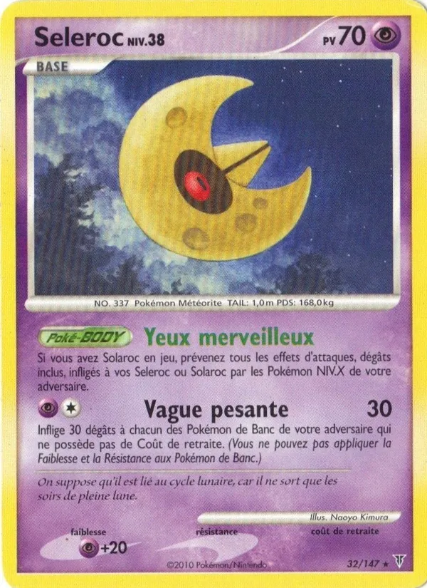 Carte Pokémon Séléroc de l'extension Vainqueurs Suprêmes