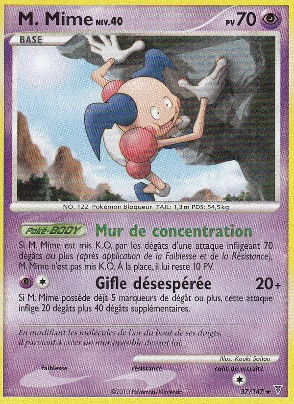 Carte Pokémon M. Mime de l'extension Vainqueurs Suprêmes