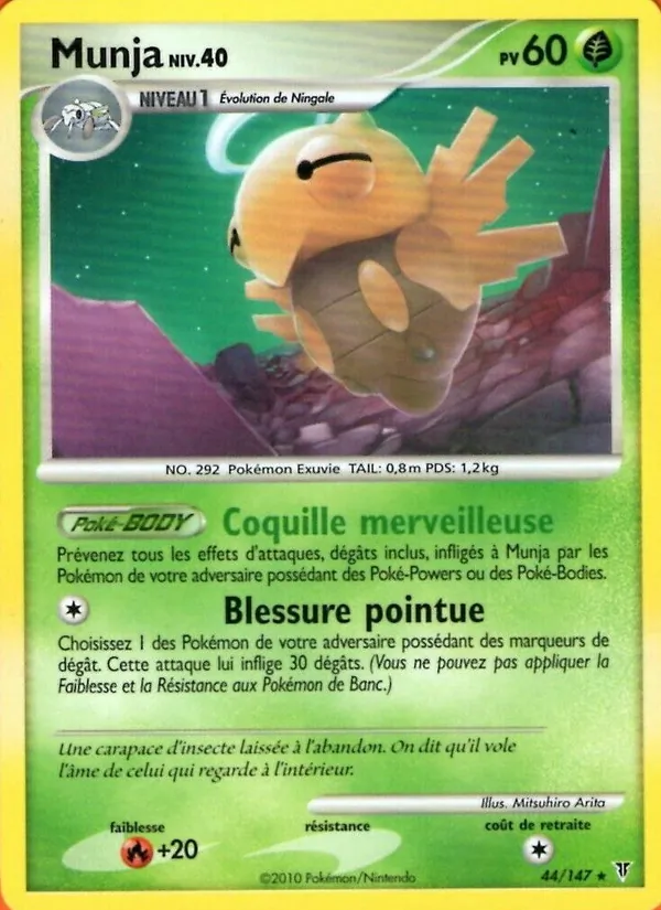 Carte Pokémon Munja de l'extension Vainqueurs Suprêmes