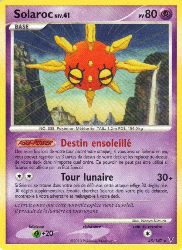 Carte Pokémon Solaroc de l'extension Vainqueurs Suprêmes