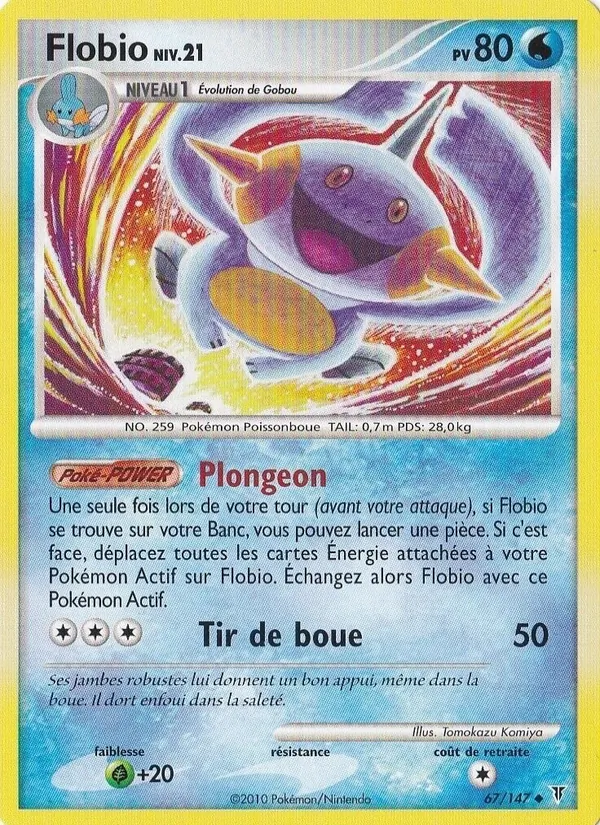 Carte Pokémon Flobio de l'extension Vainqueurs Suprêmes