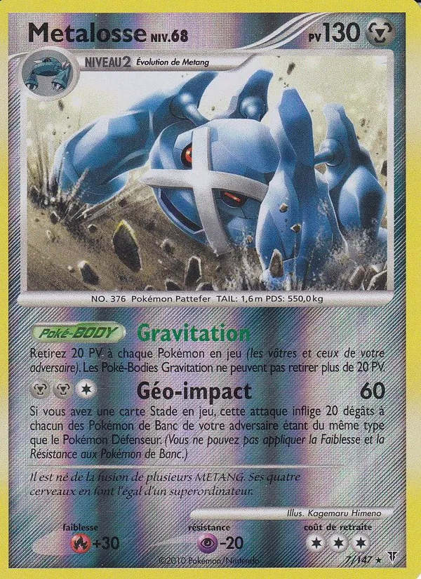 Carte Pokémon Métalosse de l'extension Vainqueurs Suprêmes