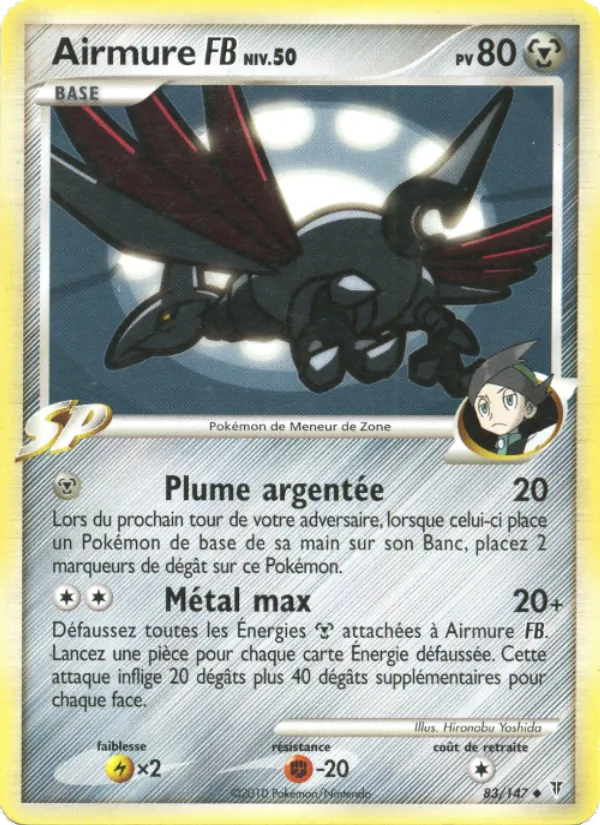 Carte Pokémon Airmure FB de l'extension Vainqueurs Suprêmes