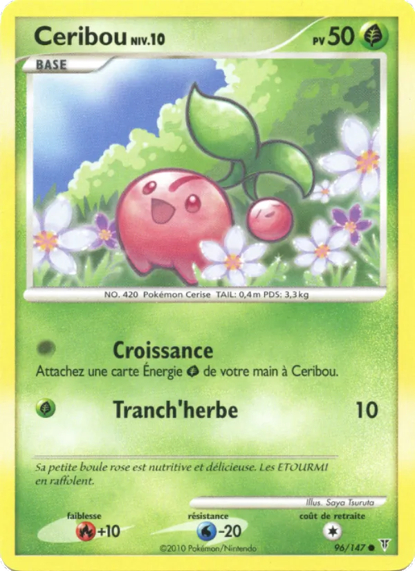 Carte Pokémon Ceribou de l'extension Vainqueurs Suprêmes