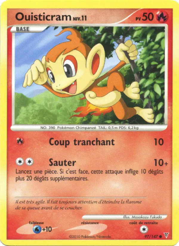 Carte Pokémon Ouisticram de l'extension Vainqueurs Suprêmes