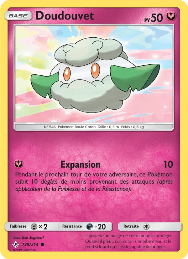 Carte Pokémon Doudouvet de l'extension Alliance Infaillible