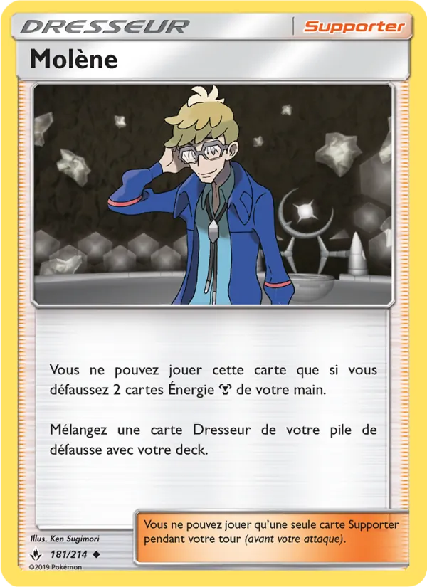 Carte Pokémon Molène de l'extension Alliance Infaillible