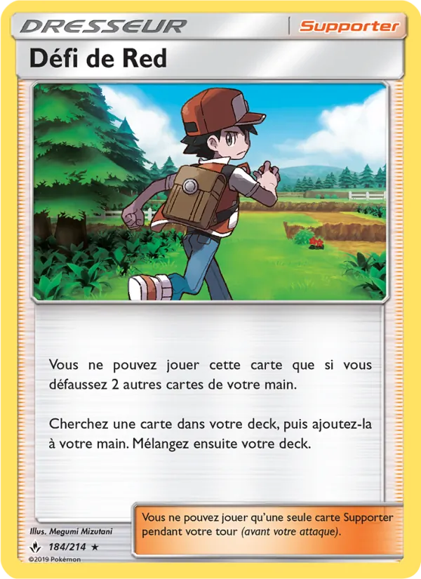 Carte Pokémon Défi de Red de l'extension Alliance Infaillible