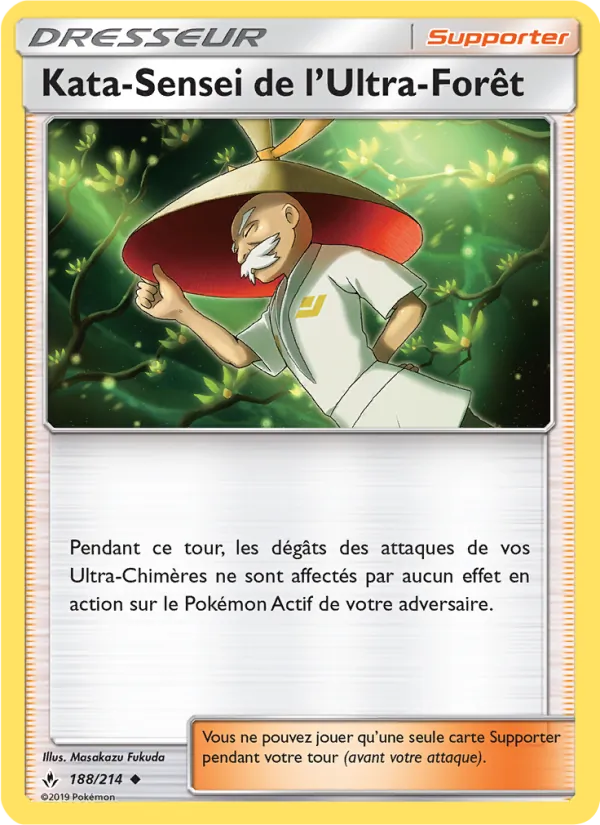 Carte Pokémon Kata-Sensei de l’Ultra-Forêt de l'extension Alliance Infaillible