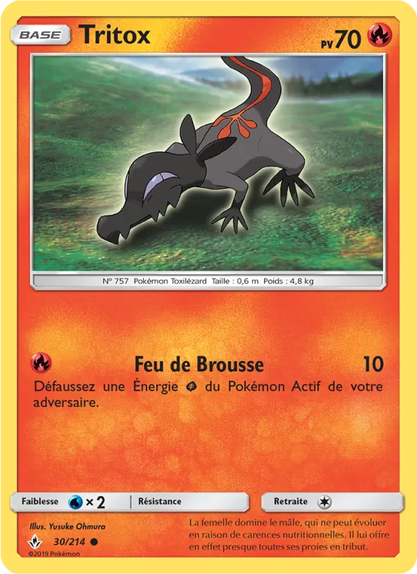 Carte Pokémon Tritox de l'extension Alliance Infaillible