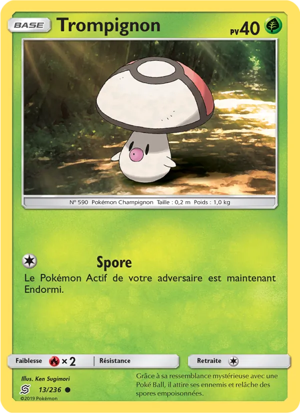 Carte Pokémon Trompignon de l'extension Harmonie des Esprits