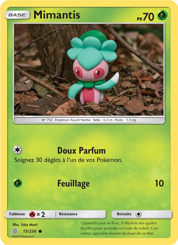 Carte Pokémon Mimantis de l'extension Harmonie des Esprits