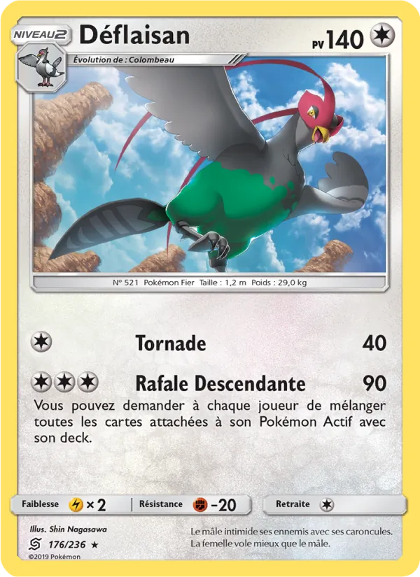 Carte Pokémon Déflaisan de l'extension Harmonie des Esprits