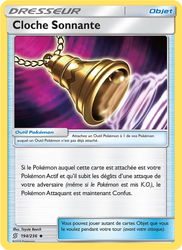 Carte Pokémon Cloche Sonnante de l'extension Harmonie des Esprits