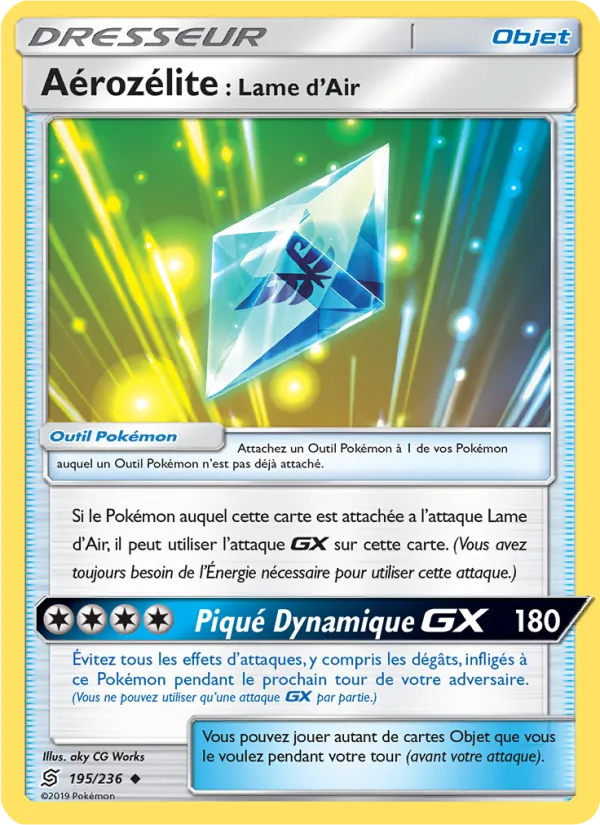 Carte Pokémon Aérozélite : Lame d’Air de l'extension Harmonie des Esprits