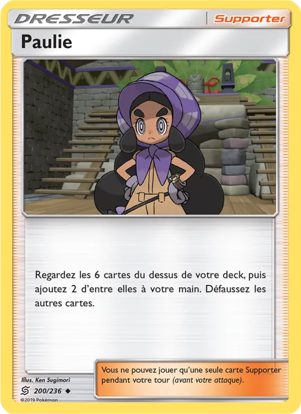 Carte Pokémon Paulie de l'extension Harmonie des Esprits